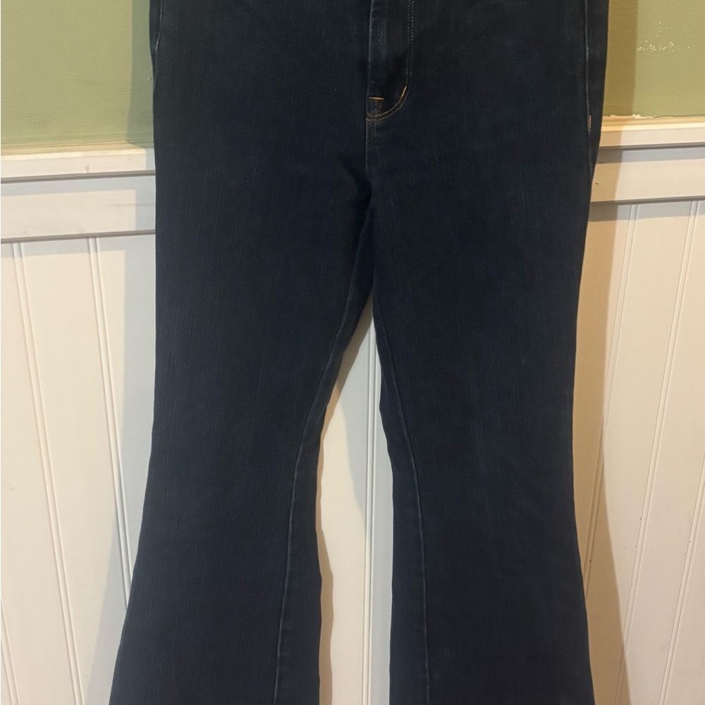 J Brand Women's Navy Blue Flare Jeans